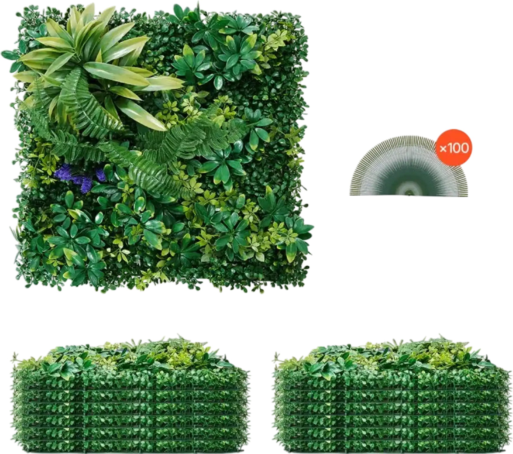 Vevor Artificial Grass Wall Panels 12-Piece 20