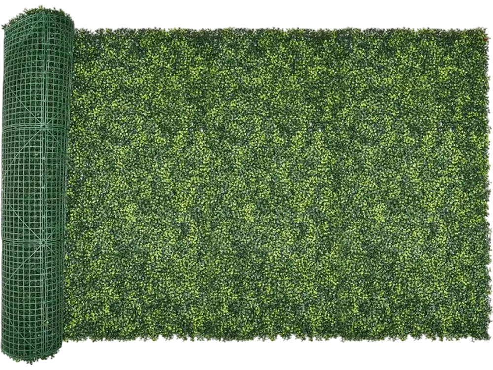 VEVOR Artificial Grass Wall Panels, 40 x 120 inch, Milan Grass Greenery Boxwood Panel for Indoor Outdoor Green Decor & Ivy Fence Covering, Privacy Backdrop Wall Hedge Screen for Garden