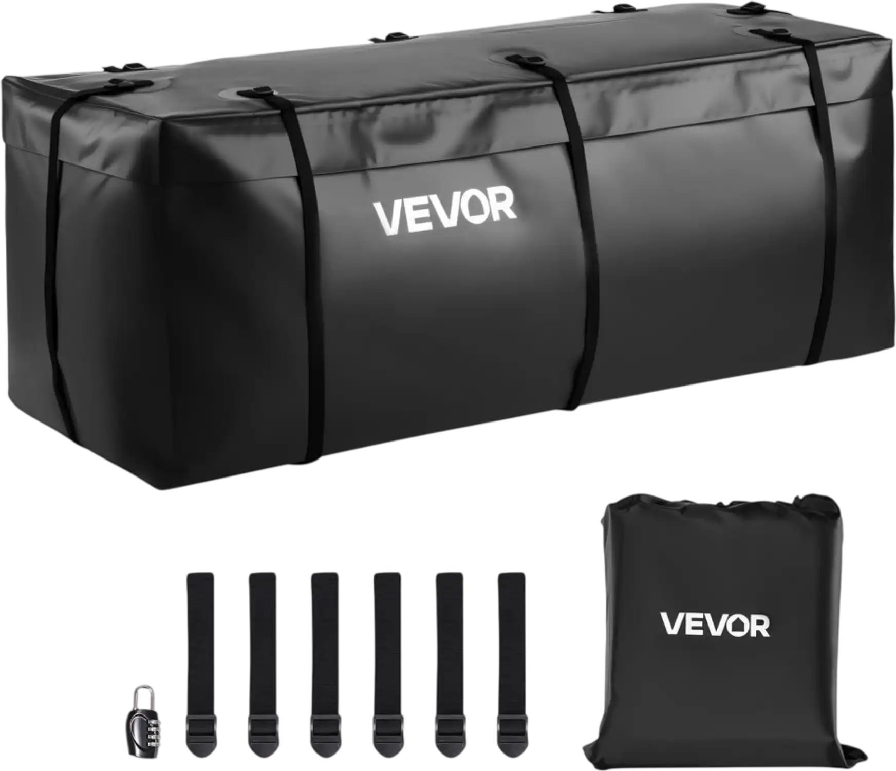 Vevor Hitch Cargo Carrier Bag 16 Cu Ft Waterproof Heavy-Duty Storage New