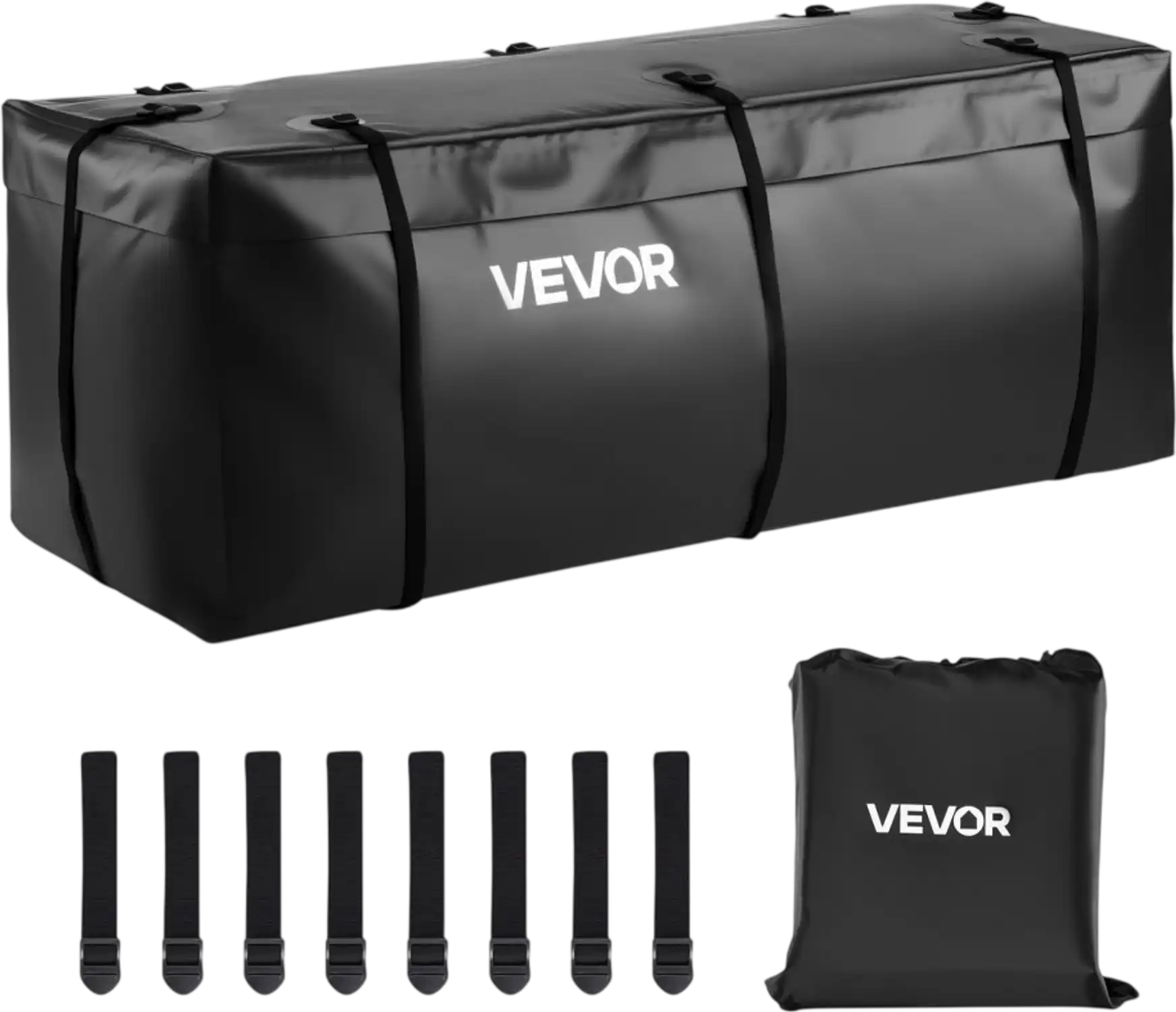 Vevor Cargo Carrier Bag Waterproof 20 Cu Ft Hitch Mount Storage Bag New