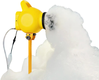 Vevor Foam Machine Adjustable Angle Control Party Bubble Cannon with 37QT Water Tank New