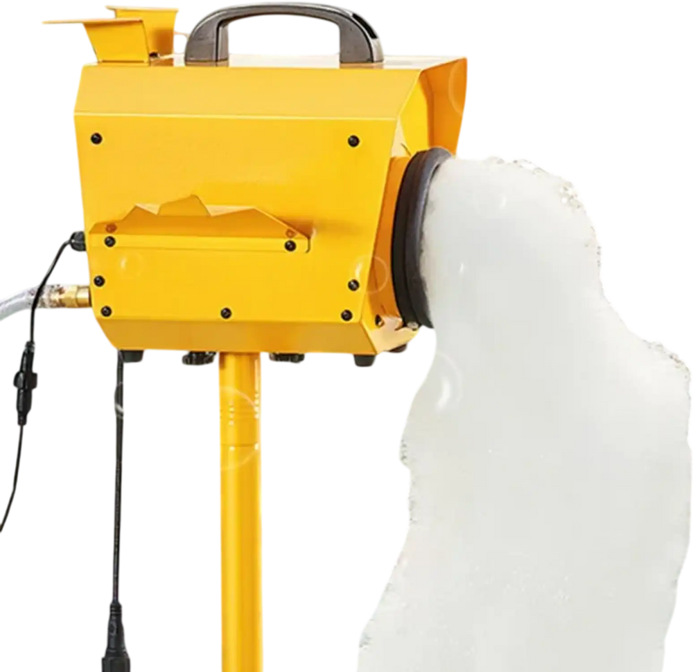 VEVOR Foam Machine, Adjustable Angle Control Foam Cannon Party Machine, Bubble Cannon with 21QT Water Tank, Stable Vertical Design, Dense Foams Maker for Gatherings, Celebrations & Party