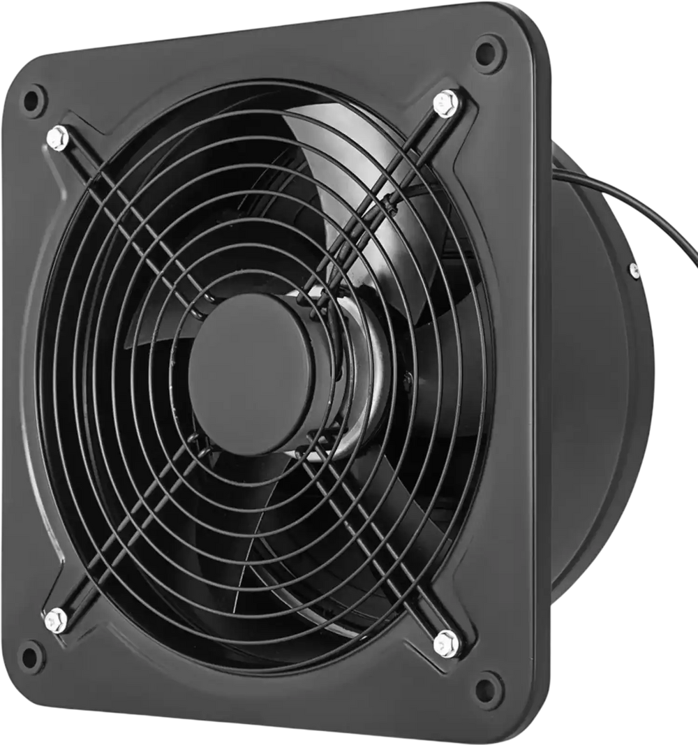 Industrial Ventilation Extractor Metal Axial Exhaust Commercial Air Blower Fan 300mm