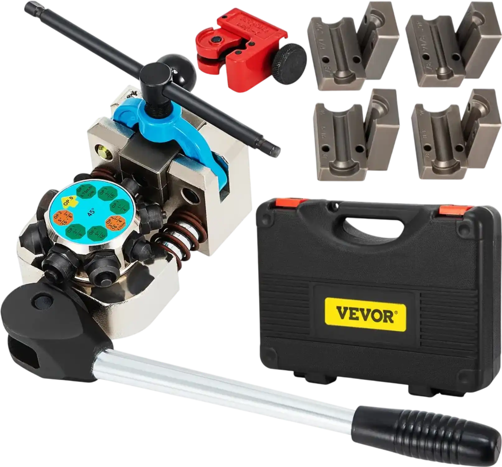 Vevor Brake Line Flaring Tool 45 Degree Single Double and Bubble Flares for 3/16