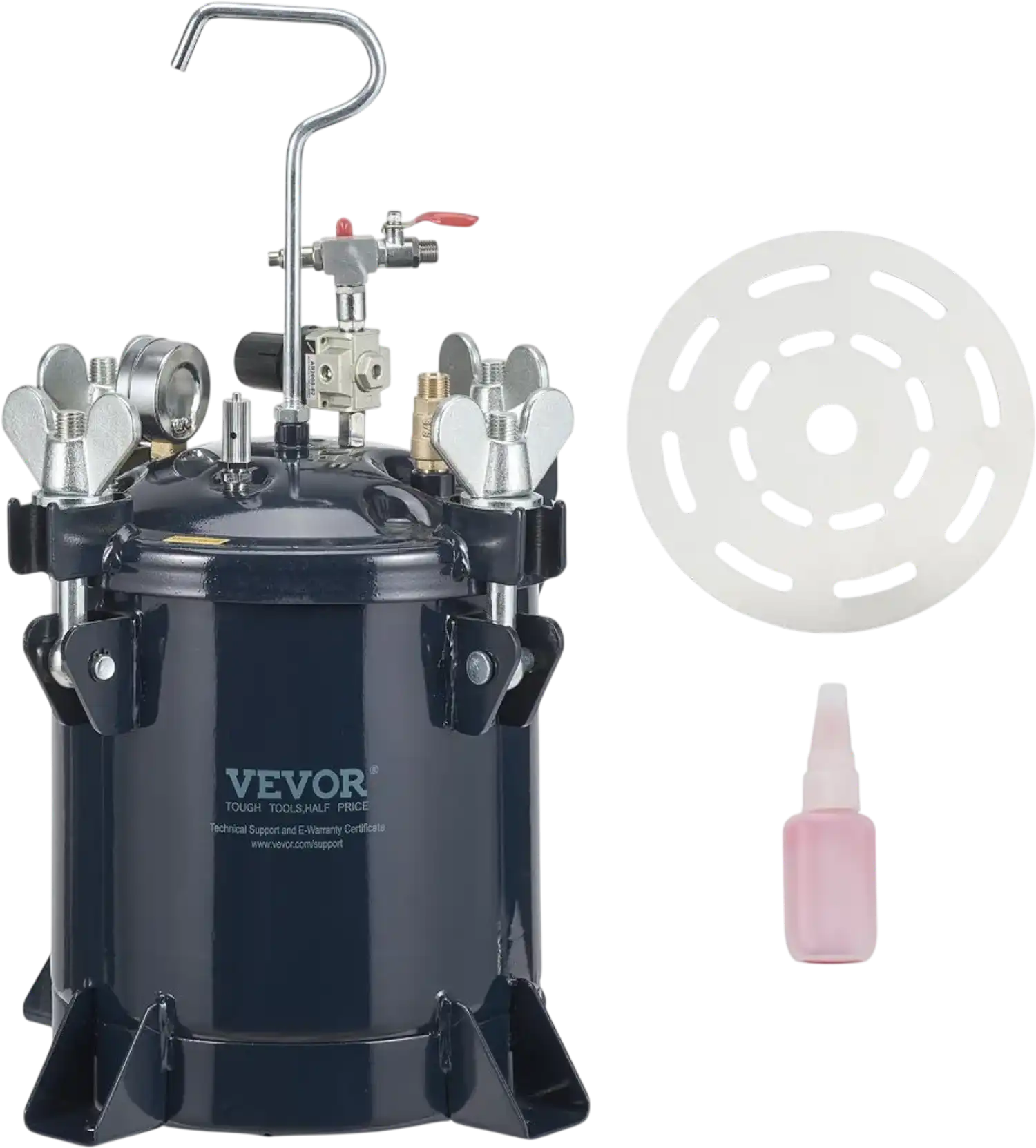 Vevor Pressure Paint Pot 10L 2.5 gal 70 PSI Spray Tank New