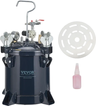 Vevor Pressure Paint Pot 10L 2.5 gal 70 PSI Spray Tank New