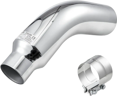 Vevor Exhaust Tip Chrome Turn Down Elbow 4
