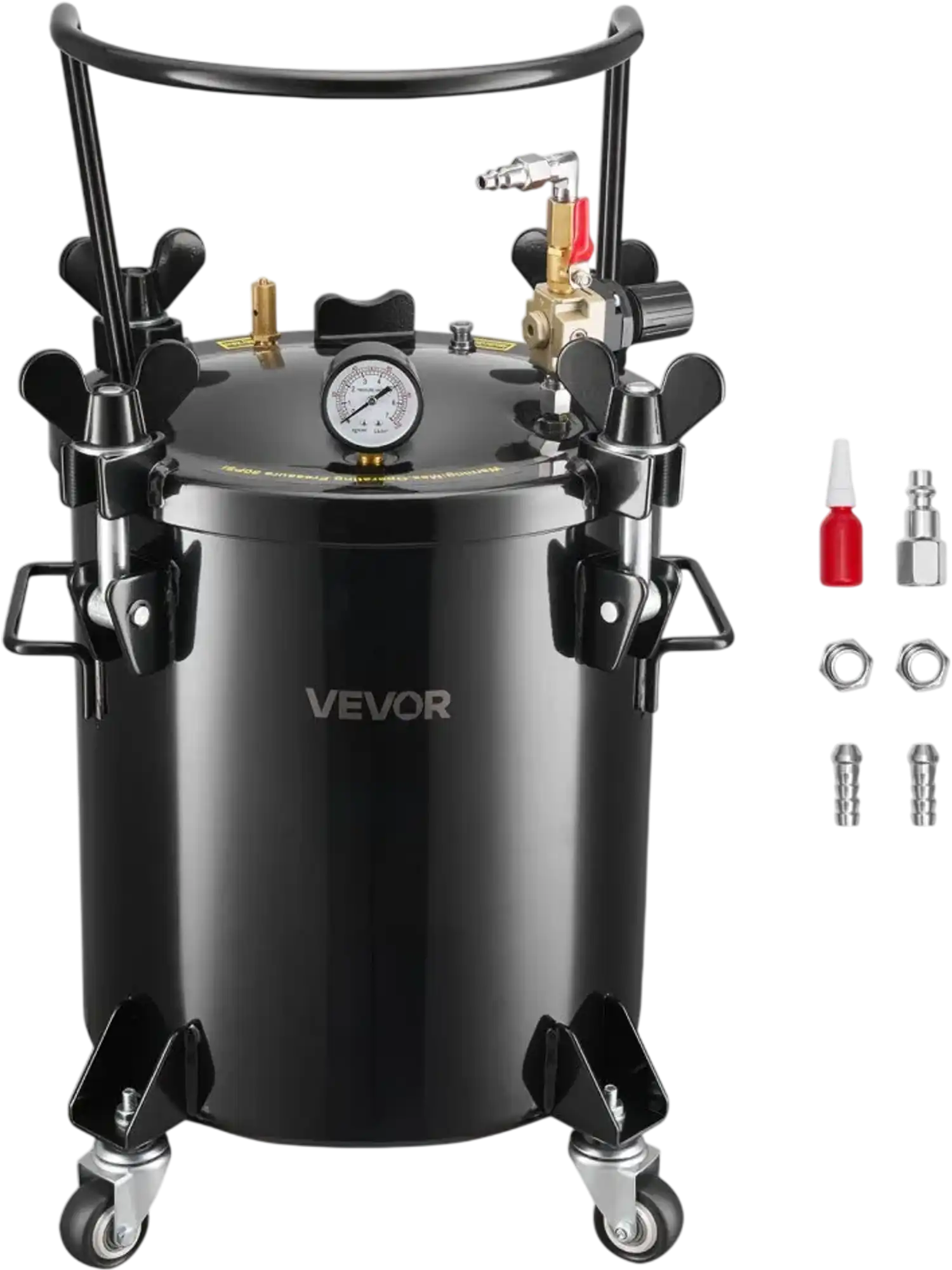 Vevor Pressure Pot 5.3 Gal 80 PSI Steel Tank New