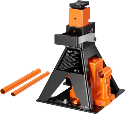 Vevor Bottle Jack Hydraulic Jack and Jack Stand in One 3 Ton 10.75