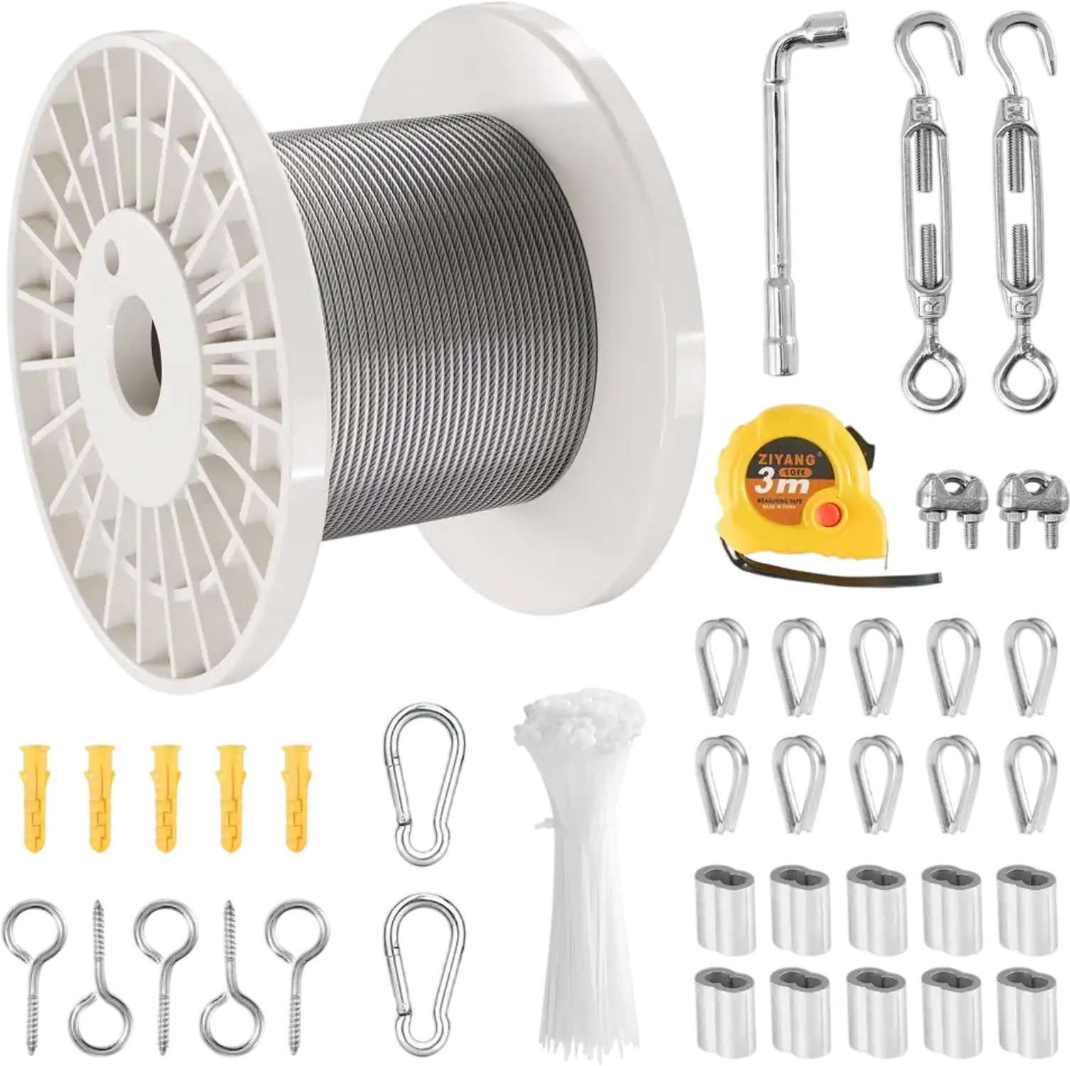 Vevor Wire Rope Kit 1/8