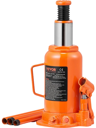 Vevor Bottle Jack 20-Ton Hydraulic All-Welded 9.4-17.7