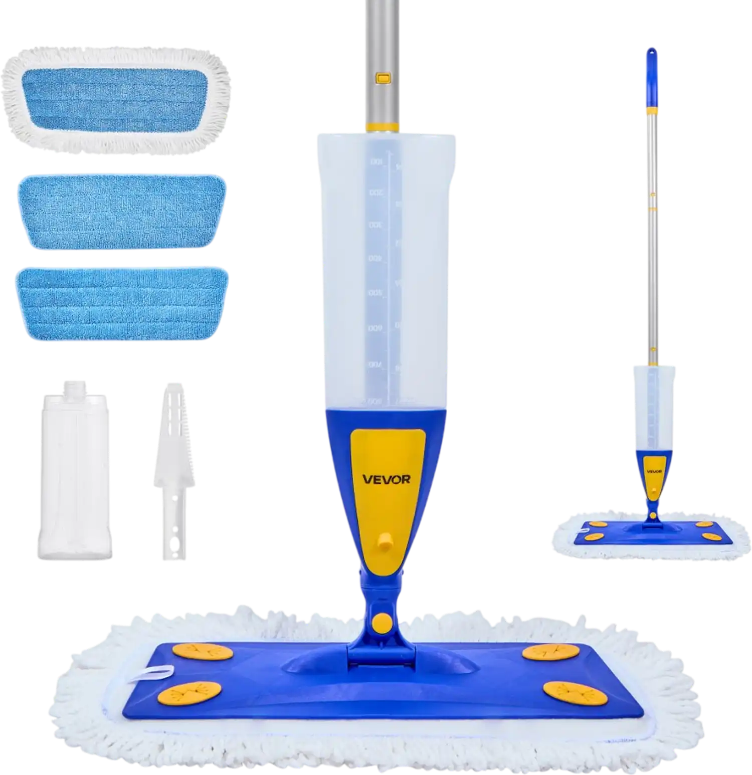 Vevor Spray Mop Washable Pads 27 oz Tank Hardwood Floor Cleaner New