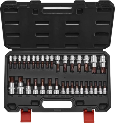 Vevor Torx Bit Socket Set 34-Piece T6-T70 New