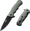 VEVOR Folding Pocket Knife, 3.5 in/8.8 cm D2 Steel Blade, G10 Handle Small EDC Knife with Pocket Clip, Sharp Camping Survival Hiking Knife, 3.84 oz/0.1 kg Easy to Carry for Men Women Self Defense