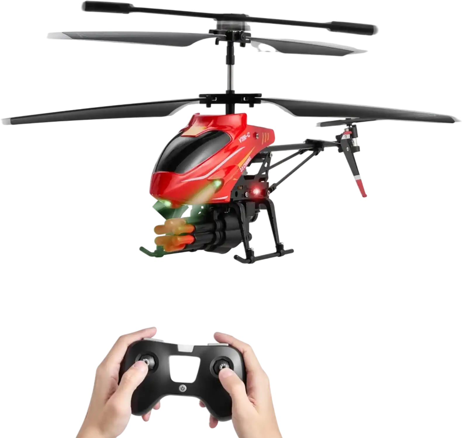 Vevor RC Helicopter 2.4GHz Flying Remote Control Helicopter with Shooting Mode New