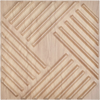 VEVOR 3D Wall Panels, 12-Pack 19.7 x 19.7 in PVC Modern Art Minimalist Salt Tiles, 32 Sq.Ft Coverage Accent Wall Panel, Interior Home Decor for Ceiling, Bedroom, Living & Gaming Room, Light Wood Color