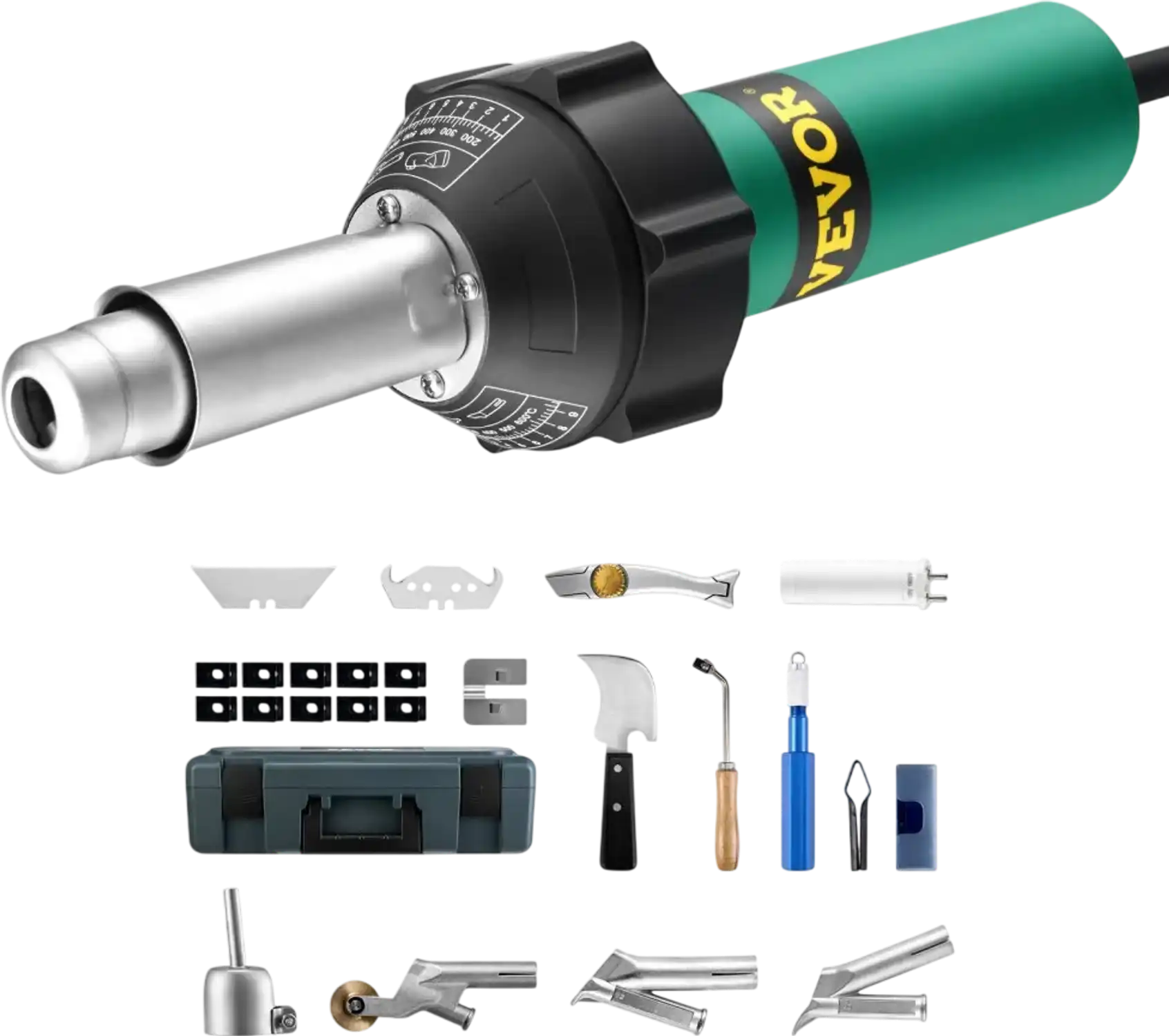 Vevor PVC Welding Heat Gun Plastic Welder Kit New