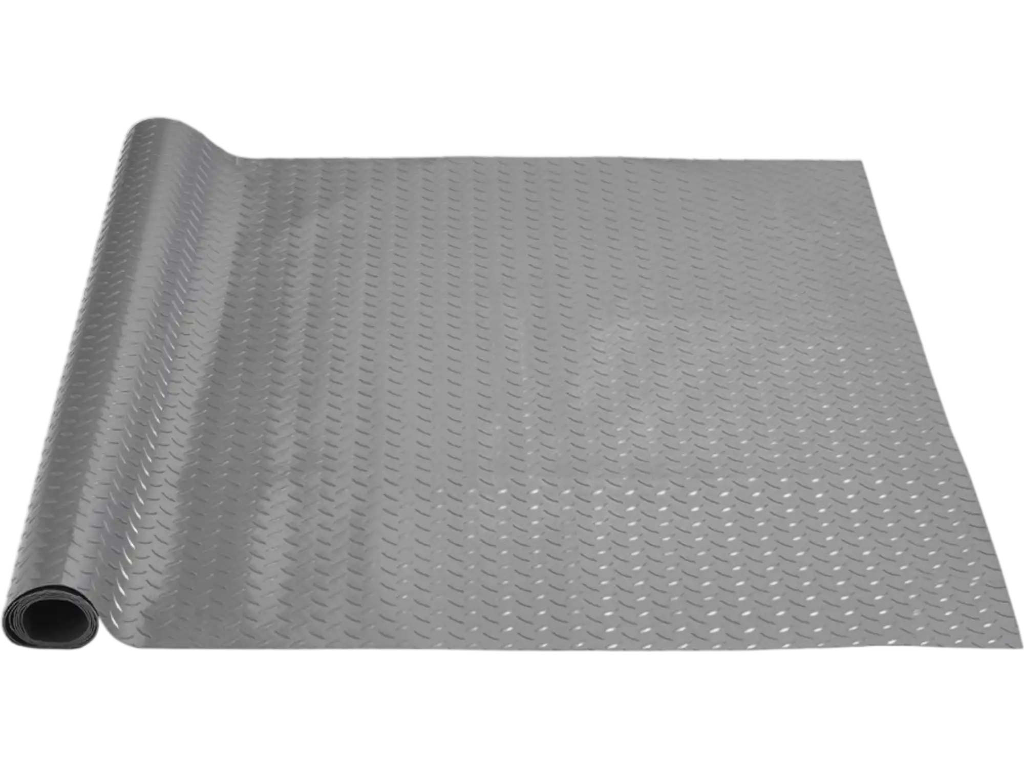 Vevor Garage Floor Mat 3.9' x 6.56' Silver PVC Flooring Roll New