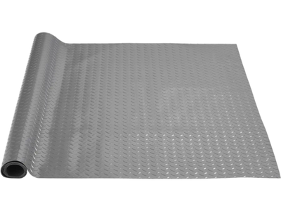 Vevor Garage Floor Mat 3.9' x 6.56' Silver PVC Flooring Roll New