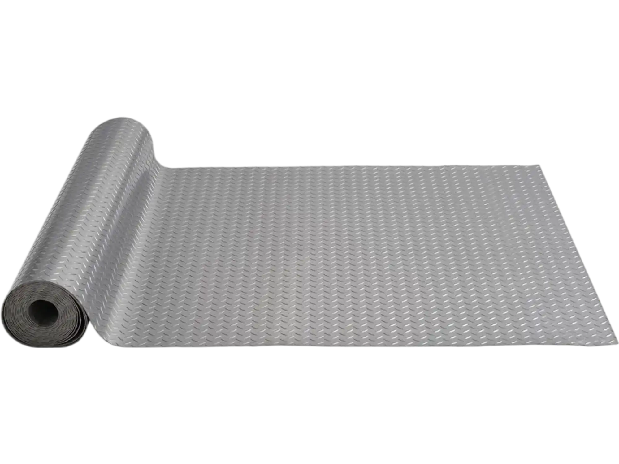 Vevor Garage Floor Mat 4.9' x 19' Silver PVC Flooring Roll New