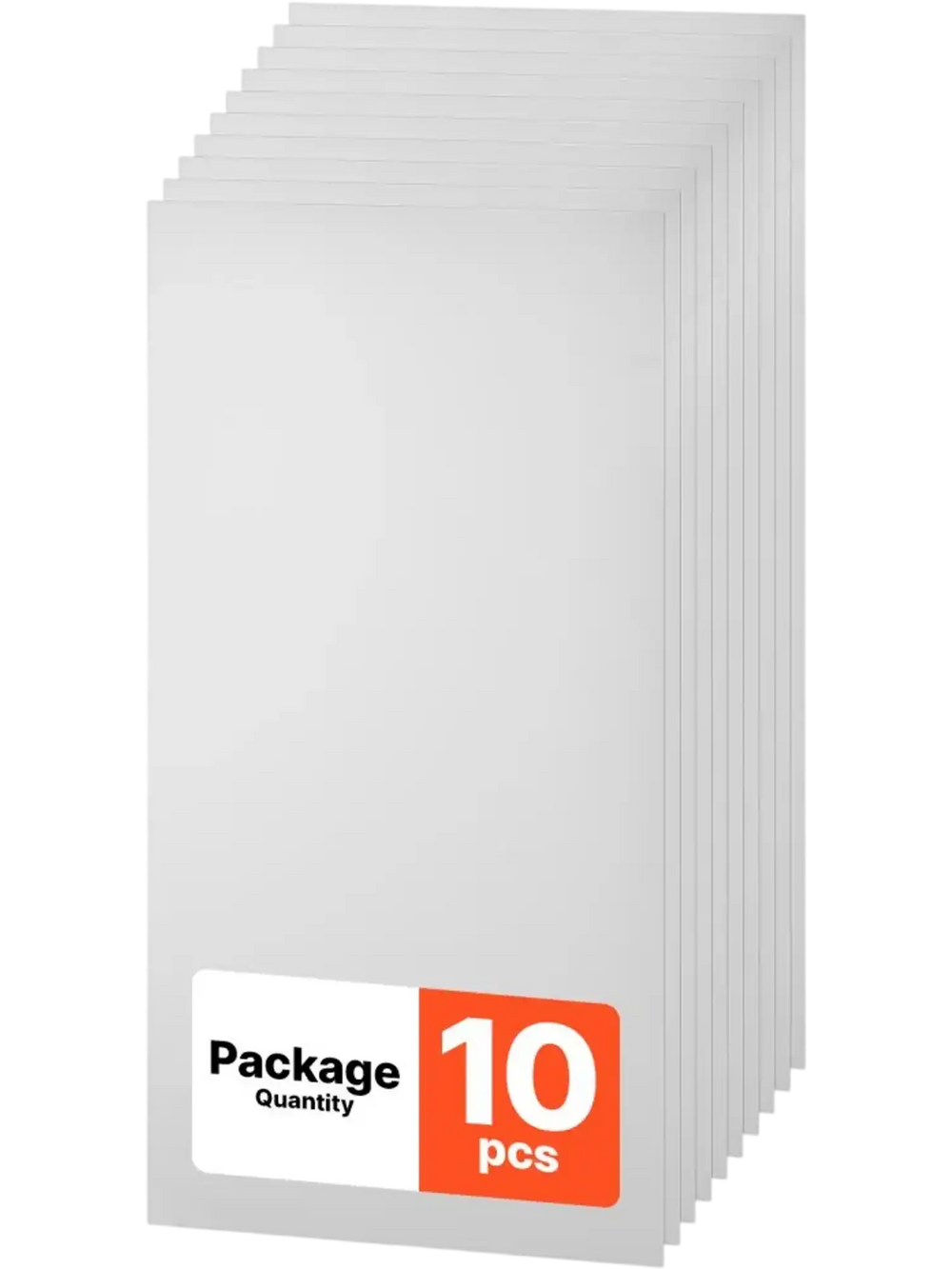VEVOR 24 x 48 in PVC Ceiling Tiles 10-Pack Drop Ceiling Panels White, PVC Foam Board, Grid Fit, Water-Resistant, Flexible Cut, Easy to Clean, Modern Decorative for Home,Office,Kitchen,Living Room