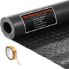 VEVOR Garage Floor Roll, 4 x 7 ft Garage Flooring Mat, 2.2 mm Thickened PVC Diamond Plate Floor Protector Mat with Double-sided Tape, Non-Slip, Easy to Clean for Warehouse, Gyms, Trailer, Black