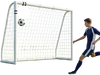 VEVOR Soccer Goal 8 x 6 FT PVC Soccer Goal for Backyard with PE Net, Portable Weatherproof Set, with High-Strength PE Net, Target, Cones, for Youth Kids & Adults Outdoor Backyard Practice Training