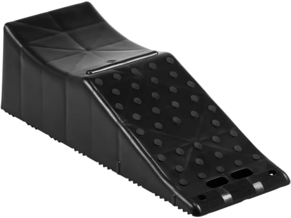 Vehicle Ramp, Single Unit Auto Service Ramp, 20000 lbs/9 ton Load Limit, 5.5" Elevation Auto Ramp, Robust Tire Ramp for Routine Car Care and Vehicle Upkeep