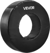 VEVOR Football Tackle Wheel, Football Tackling Dummy, Waterproof PVC and High-Density Sponge Tackle Ring, Dummies Training Equipment with Straps, for Blocking, Hitting Drills and Practice, Black, 1PCS