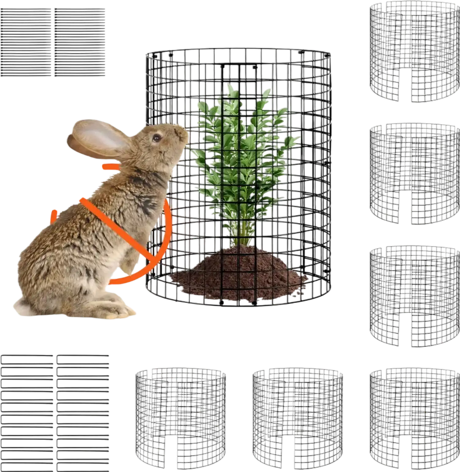 Vevor Plant Cages 6-Pack 12.6
