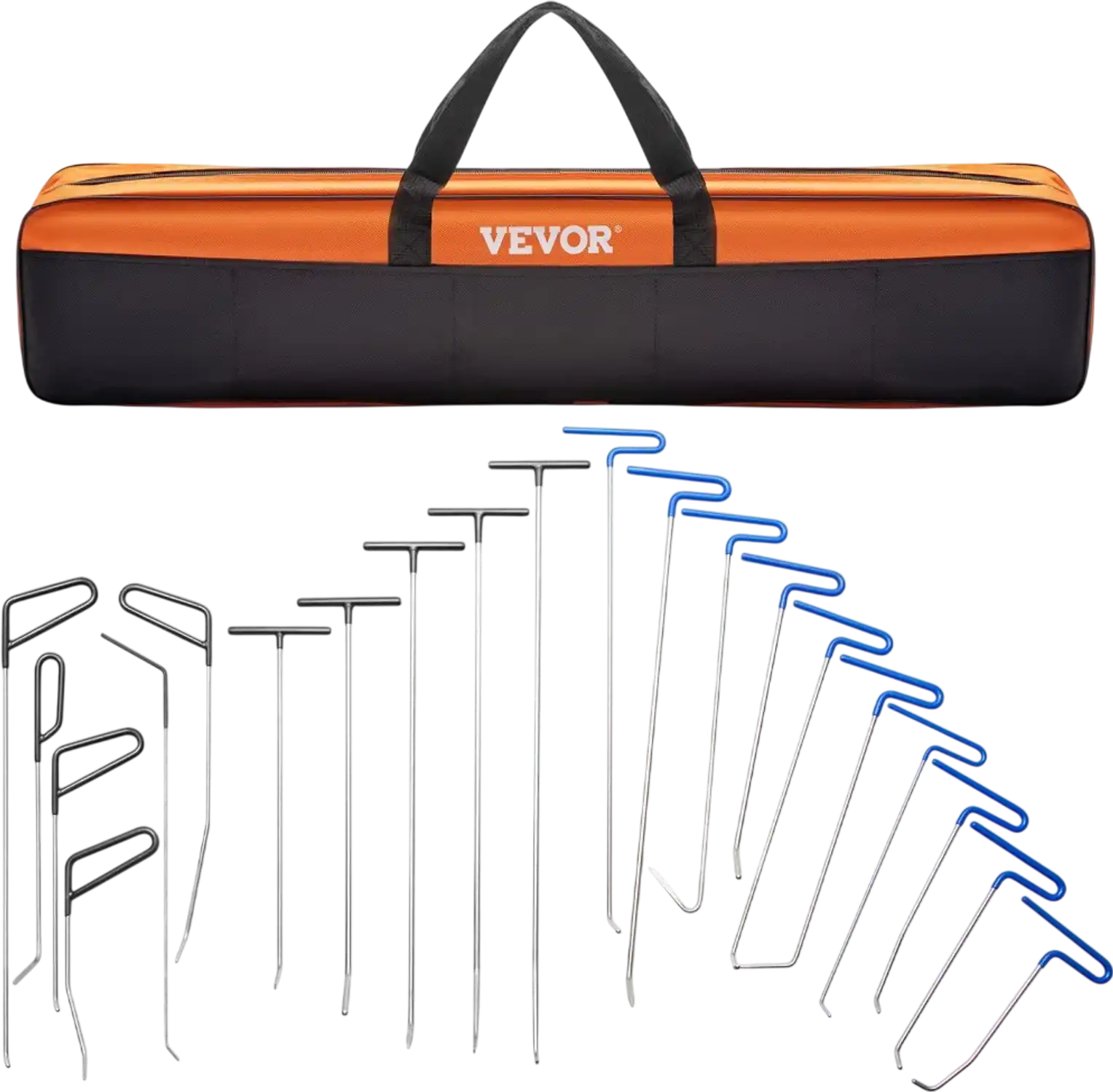 Vevor Dent Repair Kit 21-Pc Stainless Steel Paintless Rod Set New