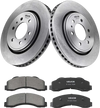 VEVOR Front Brake Kit Ceramic Brake Pads & Hollow Brake Rotors Replacement, Compatible with 015-2020 Ford F-150, 2010-2014 Ford F-150 (6 Lug Models), 2010-2021 Ford Expedition & Lincoln Navigator