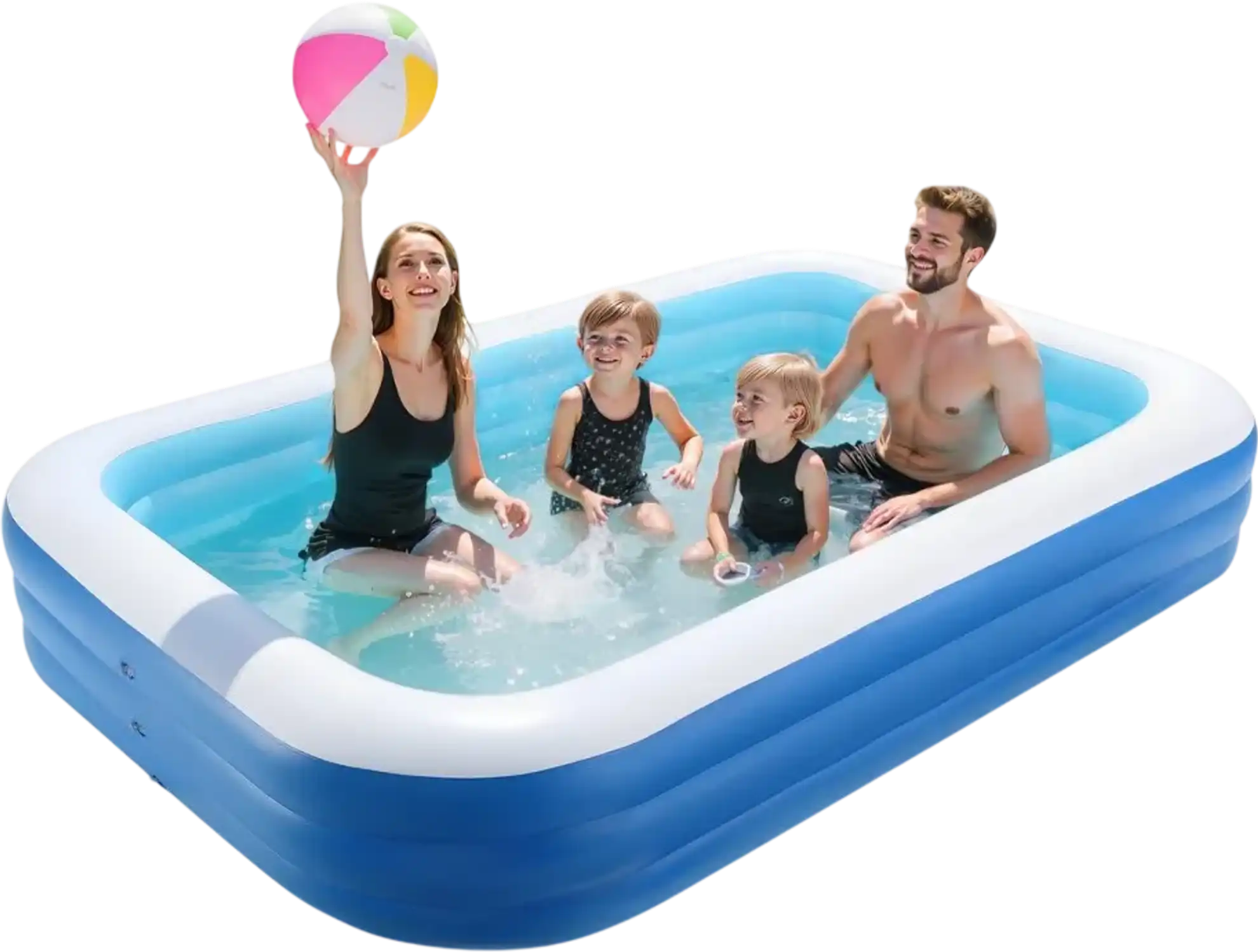 Vevor Inflatable Pool 118 x 67 x 20