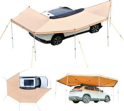 Vevor Vehicle Awning 270° 133 Sq. Ft. Canopy Waterproof with Carry Bag New