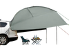 VEVOR Vehicle Awning, Large 10' x 7' Shade Coverage Car Side Awning, PU2000mm UV50+ Car Awning with Extended Side Canopies and Portable Storage Bag, Suitable for Truck, SUV, Van, Campers