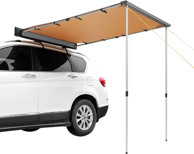 Vevor Car Awning 4.6' x 6.6' Retractable Side Vehicle Shade New