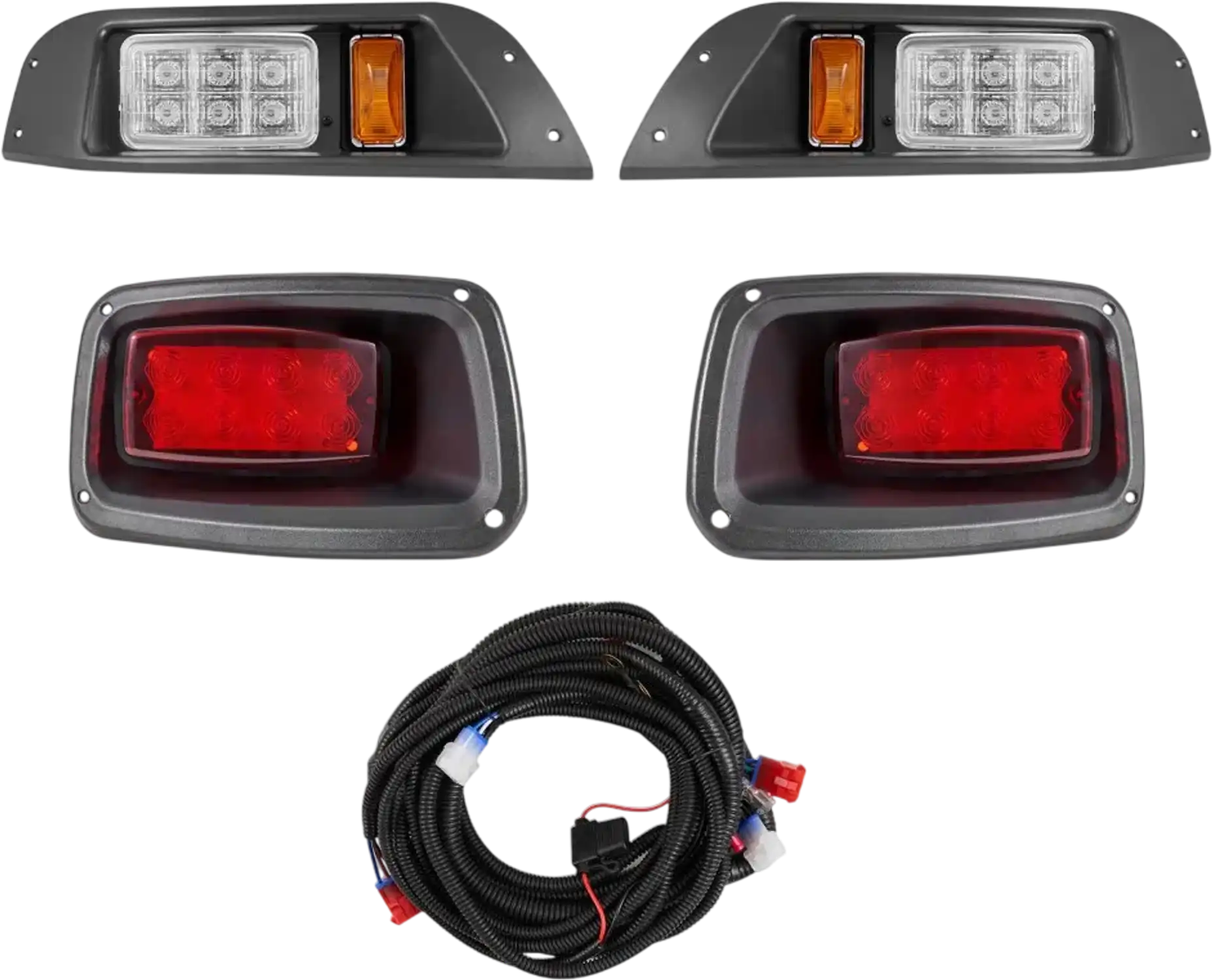 Vevor Golf Cart Light Kit LED Headlight and Tail Light for Club Car DS 1993-Up New