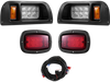 VEVOR Golf Cart Light Kit, 12 Volt, LED Headlight and Tail Light Kit with Wiring Harness, Switch, Zip Ties, ABS Housing, High-Brightness, Waterproof and Dustproof, Fit for EZGO TXT 1996-2013 Models
