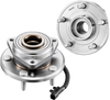 VEVOR 2PCS Front Wheel Bearing & Hub Assembly Fit for Jeep Wrangler 2010 Islander 2016 Rubicon Sahara 75th Anniversary Sport Utility OEM 513272, 5 Lugs with ABS Sensor, Wheel Bearing Hub Assembly Set