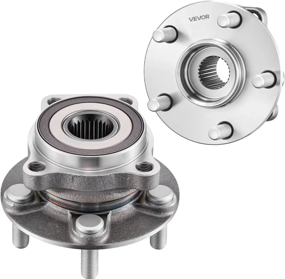 VEVOR 2PCS Front Wheel Bearing & Hub Assembly Fit for 2014 Subaru Forester 2.5i Convenience Limited Premium Sport Utility Impreza WRX Hatchback 4-Door 2.5L OEM 513303, Wheel Bearing Hub Assembly Set