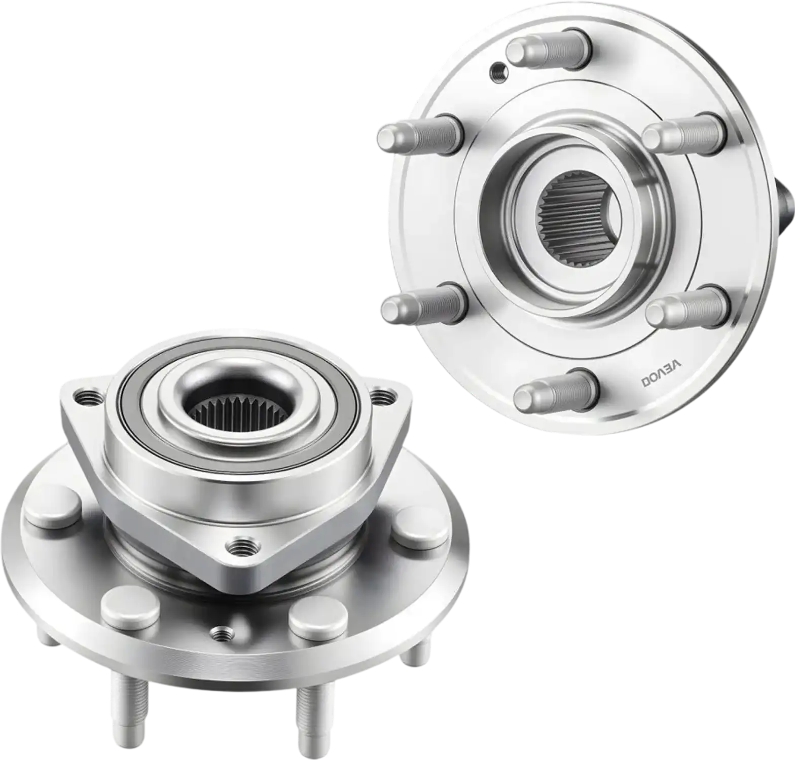 Vevor Wheel Bearing & Hub Assembly Pair Front/Rear for 2016-2017 Buick Enclave New