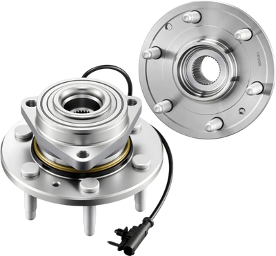 Vevor Wheel Bearing Hub Assembly Front 2-Pack for Chevy Silverado 1500 4WD New