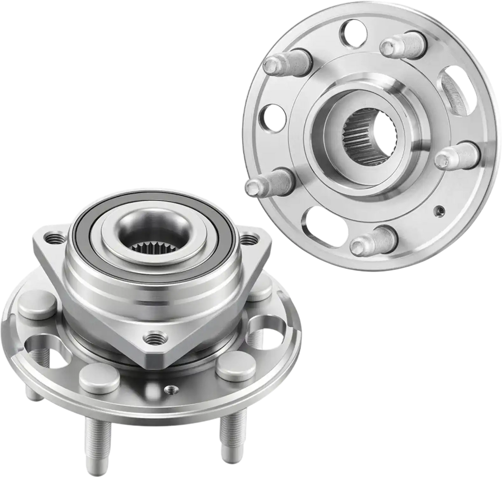 VEVOR 2PCS Front/Rear Wheel Bearing & Hub Assembly Fit for 2020 Chevy Impala LT Premier Sedan 2017 Equinox LS Sport Utility Buick Regal Cadillac XTS Livery Hearse OEM 513288, Wheel Bearing Hub Set