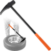 VEVOR Tire Bead Breaker Wedge, 32" Handle, Duck-Billed Tire Hammer, Heavy Duty Bead Breaker Tool & Duckbill Iron with Cast Iron Head for Motorcycles, Cars, Buses, Trucks, ATVs, UTVs, and Tractors