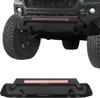 VEVOR Front Bumper Compatible with 2016-2023 Toyota Tacoma (Excluding Tacoma TRD/Tacoma TRD Sport), Pickup Truck Bumper with Winch Plate & D-Ring Mounts, Heavy-Duty Steel Front Bumpers with E-Coating and Bull Bar