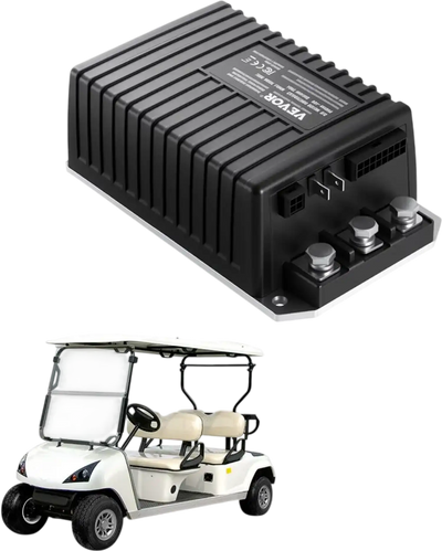VEVOR Golf Cart Speed Controller, 48V & 250A, DC Motor Controller Replacement for 2000-2008 Club Car Golf Carts, IP65 Rated Protection, Aluminum Alloy & ABS Housing, Compatible with 1510A-5251 Models