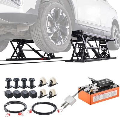 Vevor Car Lift Portable 7000 lbs Heavy Duty Steel Pneumatic 26.8