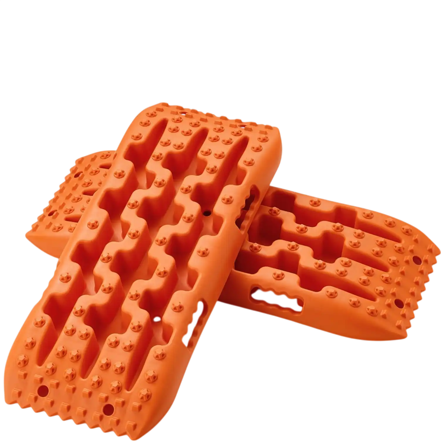 Vevor Traction Boards 10-Ton Off-Road Recovery Mats with Storage Bag Short Orange New