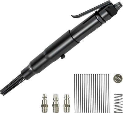 Vevor Needle Scaler Air Powered 3400 BPM Rust Paint Removal Tool New