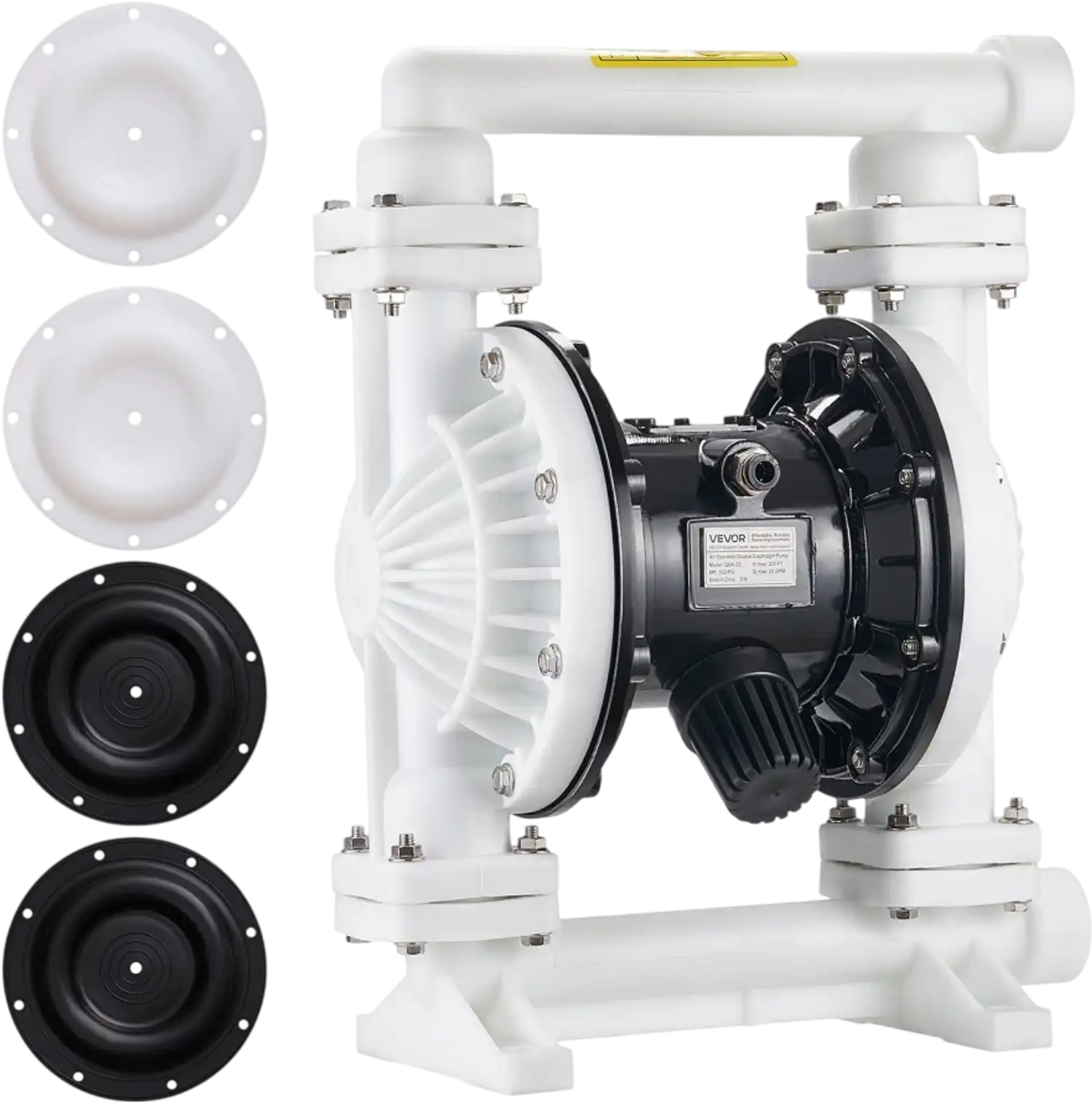 Vevor Diaphragm Pump Air-Operated Double 25 GPM 1